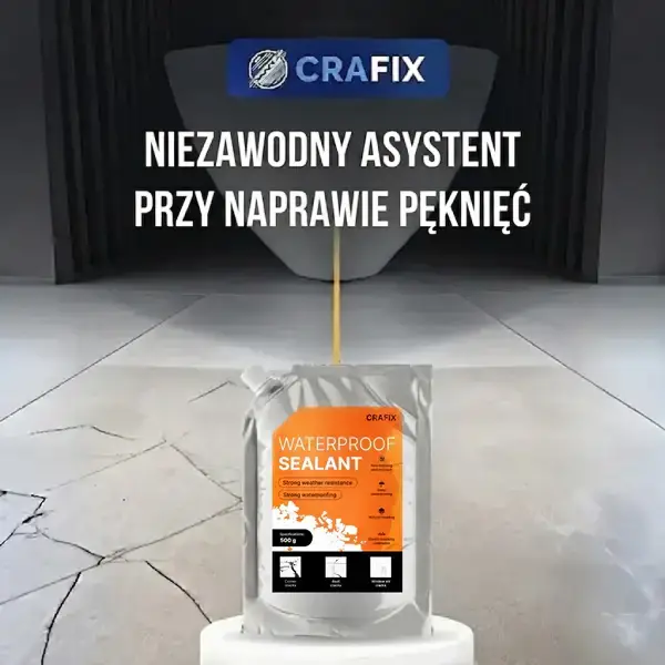 Klej-uszczelniacz do pęknięć CRAFIX