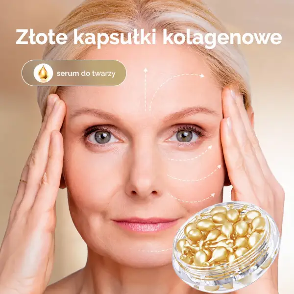 Kapsułki Gold-Collagen – skoncentrowane piękno
